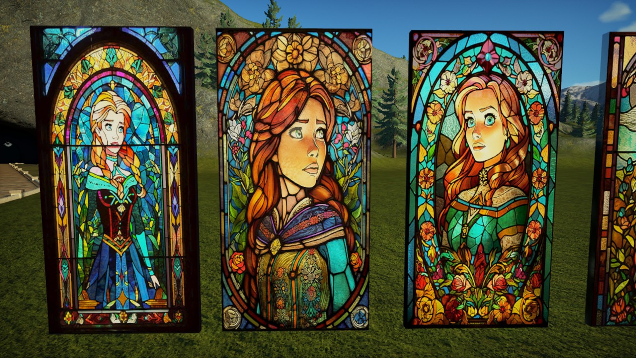 Anna V2 STAINED GLASS