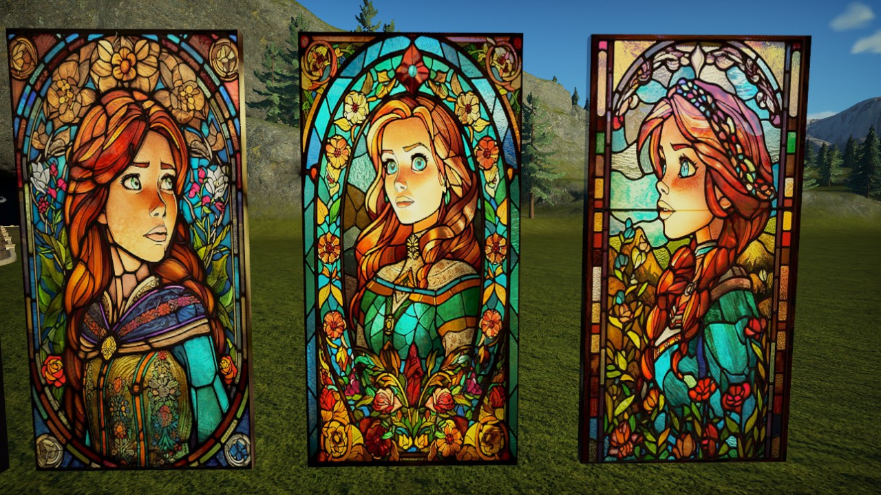 Anna V3 STAINED GLASS