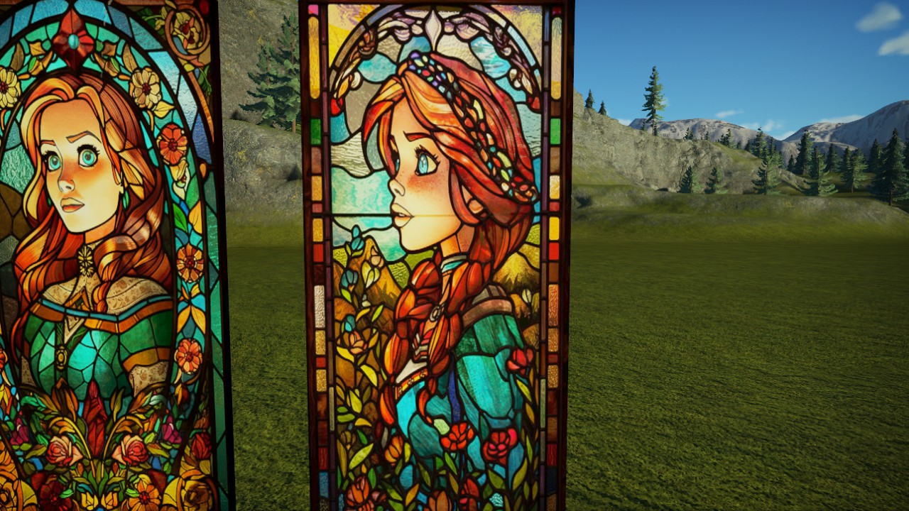 Anna V4 STAINED GLASS