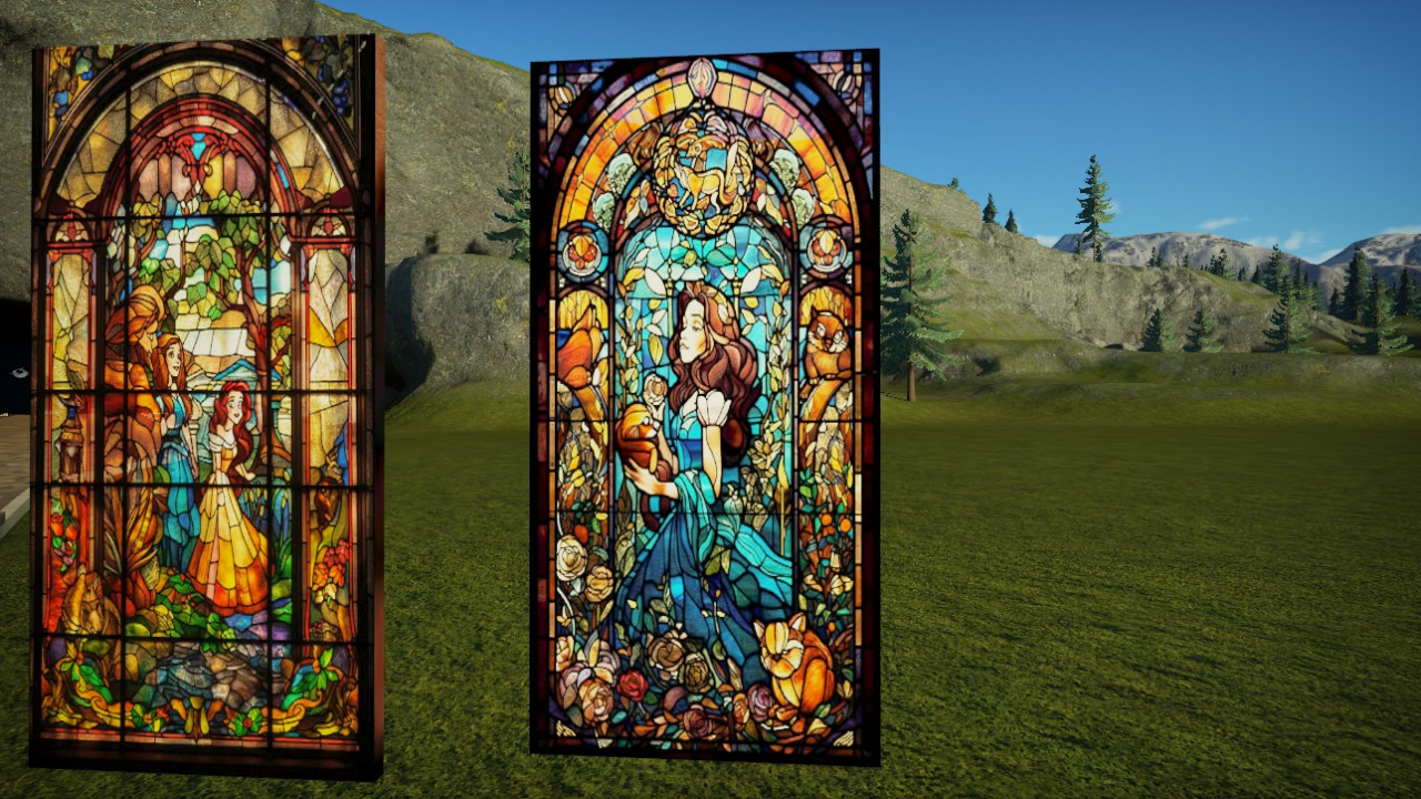 Belle V2 STAINED GLASS