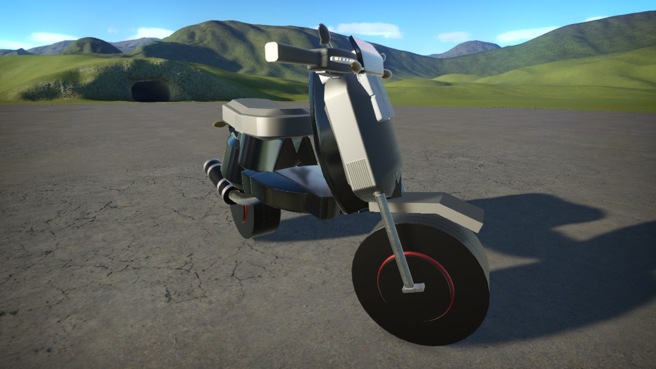 SCOOTER TURNED