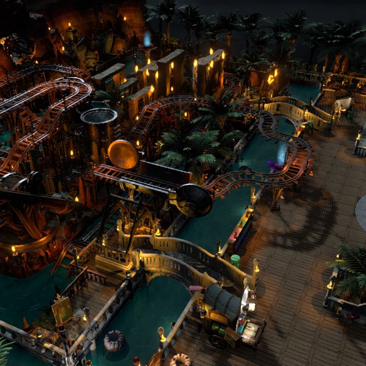 Soggyland Water Park - Night