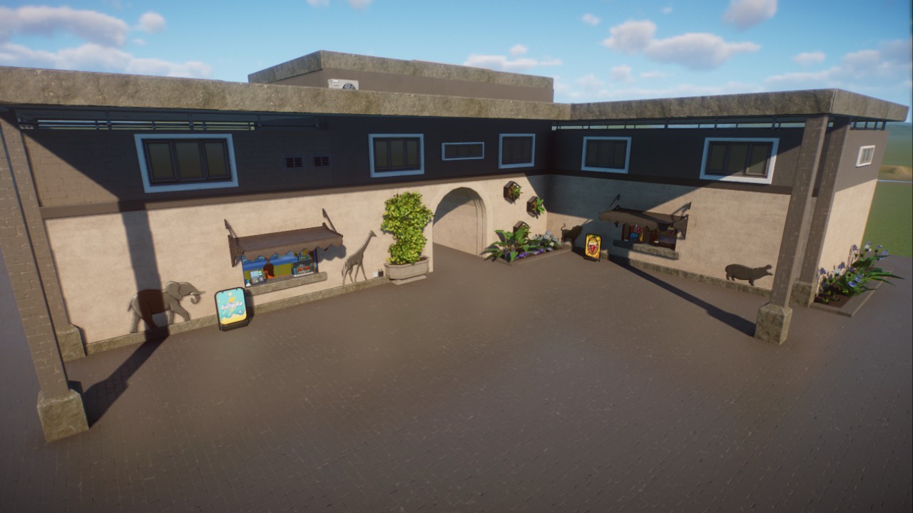 Base Game Shops and Habitat