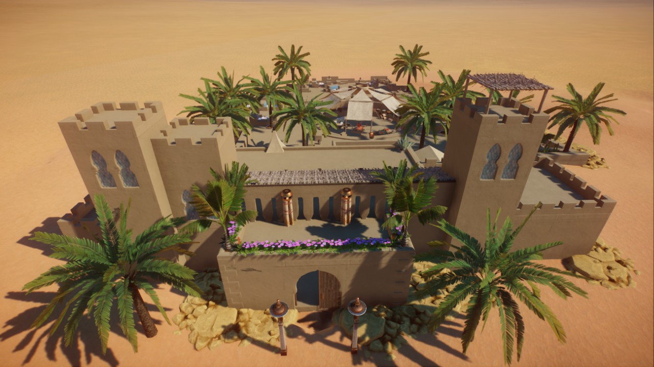 Fortress Sahara, restaurant and info boutique