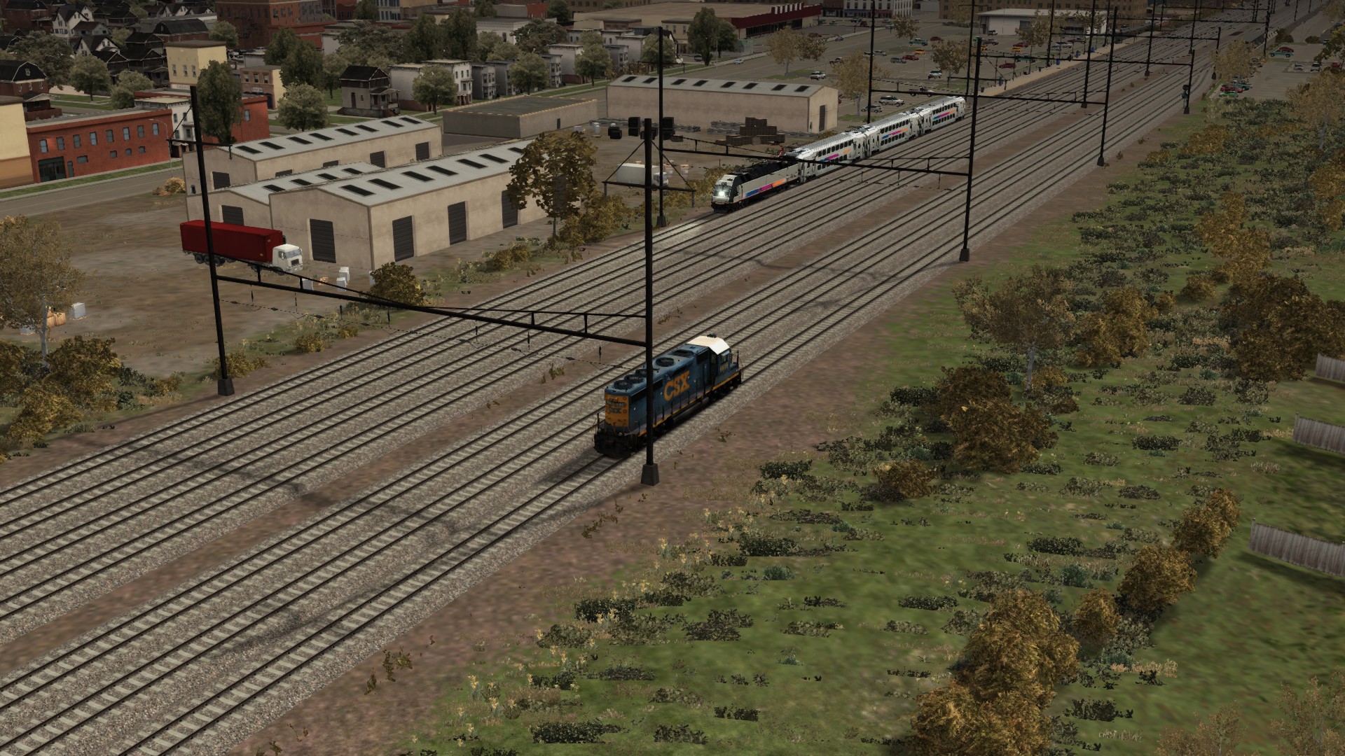 117 USA Family Railway yard North Jersey Coast Line Part 5 Linden to Waverty