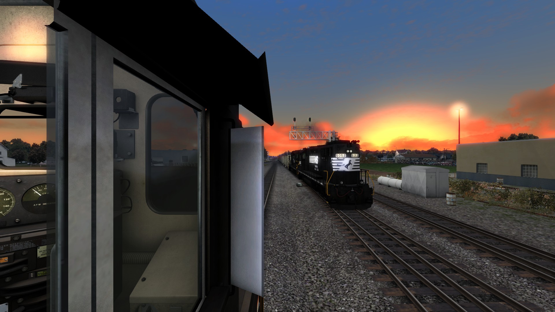121 USA Family Railway yard Norfolk Southern N-Line Salisbury