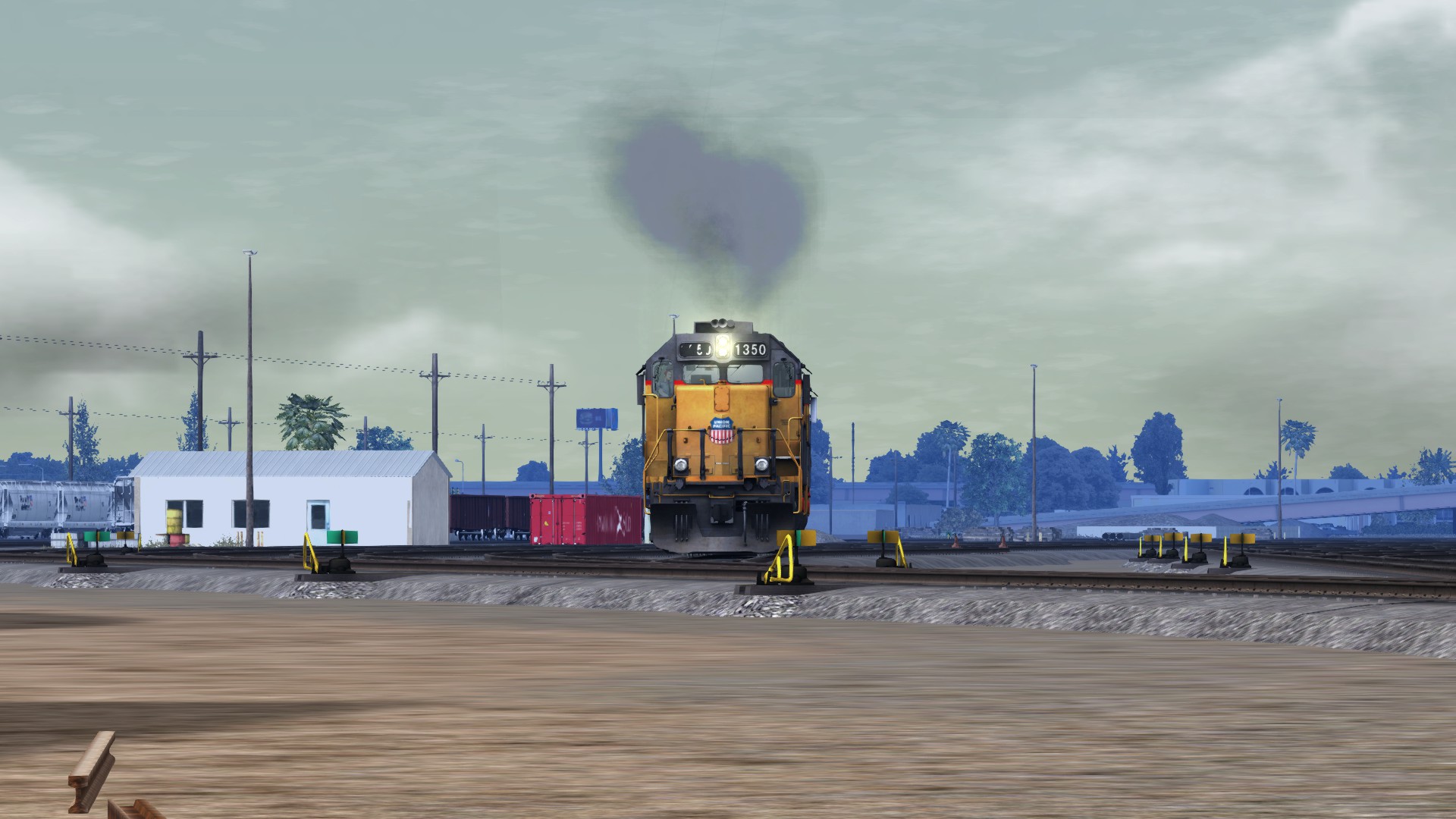 123 USA Family Railway yard Tehachpi Pass : Mojave Baskersfield yard Baskerfield
