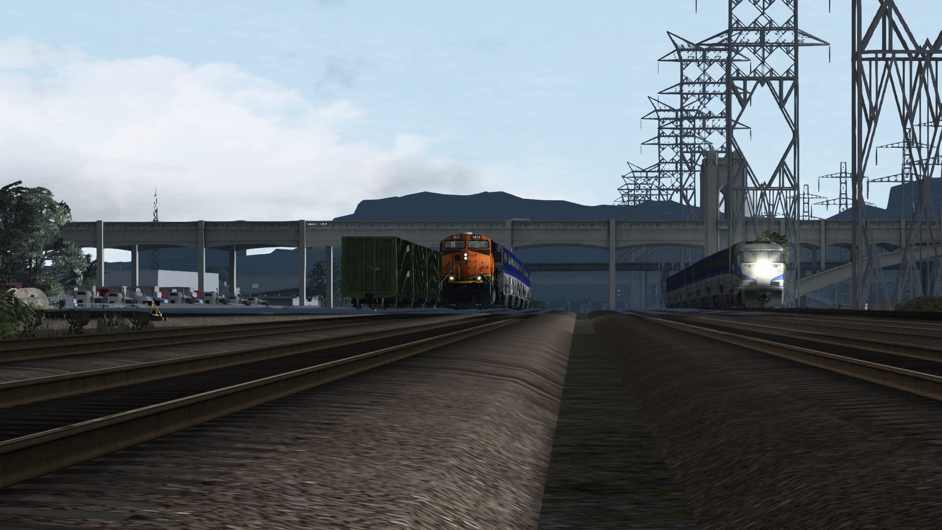 125 USA Family Railway yard Pacific Surfliner Part 2 Los Angeles yard