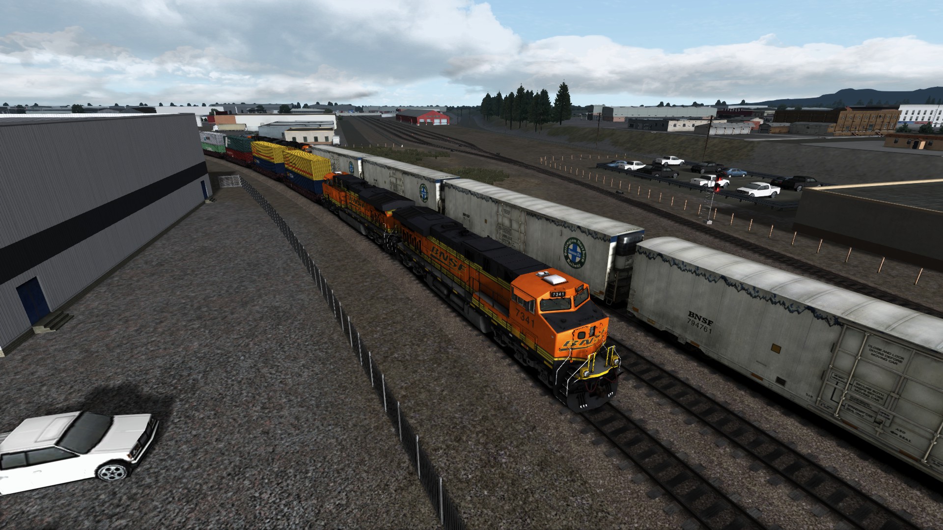 126 USA Family Railway yard Pacific Surfliner Part 3 Hobart yard