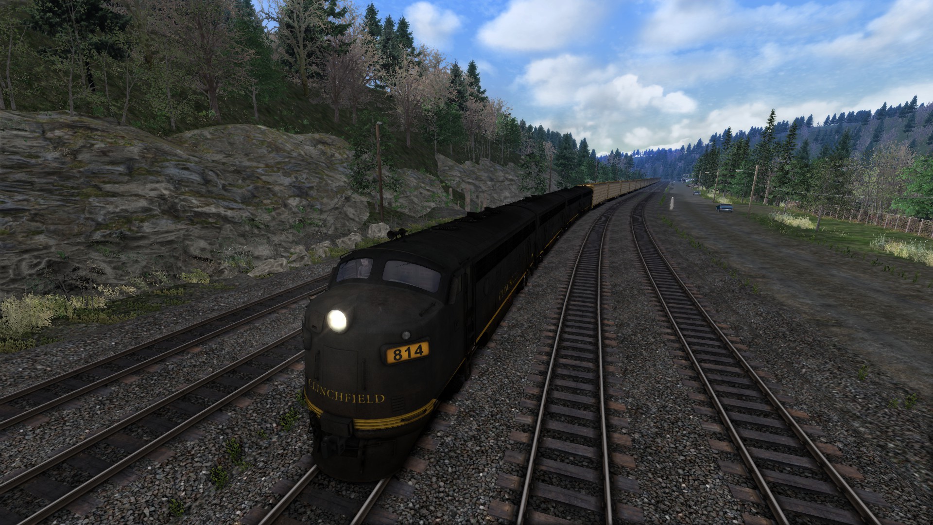 141 USA Famlly Railway yard Clinchfield Railroad  Part 2 Boody