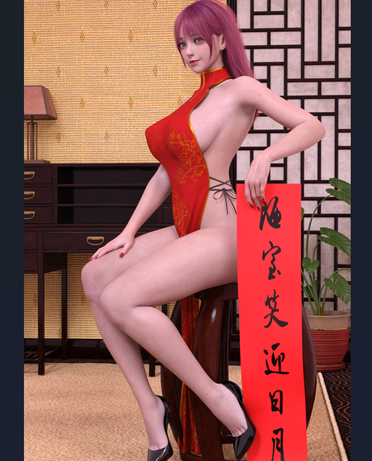 Kurama——新年旗袍