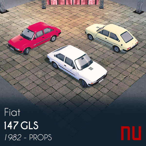 Fiat 147 GLS 1982 (Props)