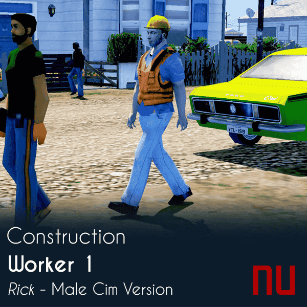 Construction Worker 1 | Male Cim Version