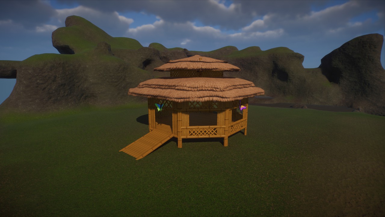Chasm Bamboo Habitat Shelter Grampers62