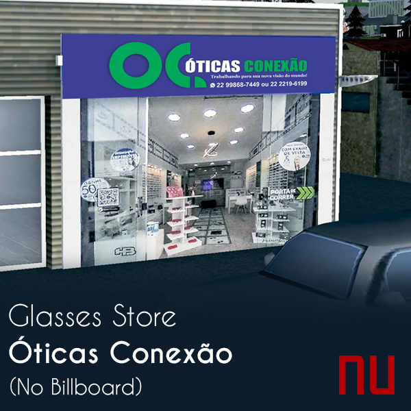 Óticas Conexão (Glasses Store - No Billboard)