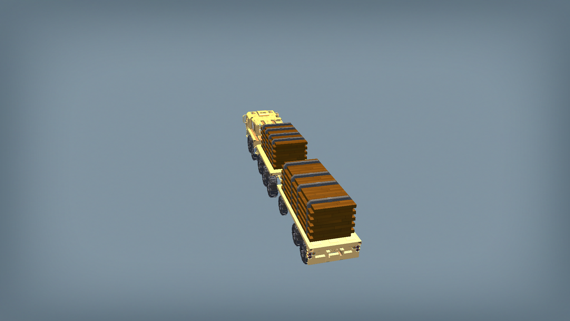 oshkosh 10x10 w/ wood trailer Fant mod