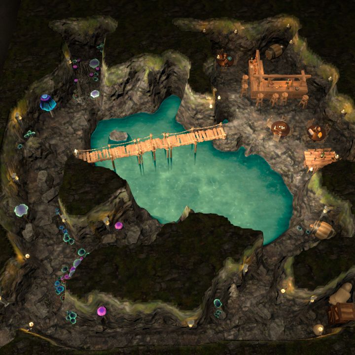 Cave Pack 6/9 - Lake Cavern tavern