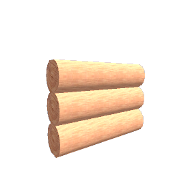 Log - Set of 3