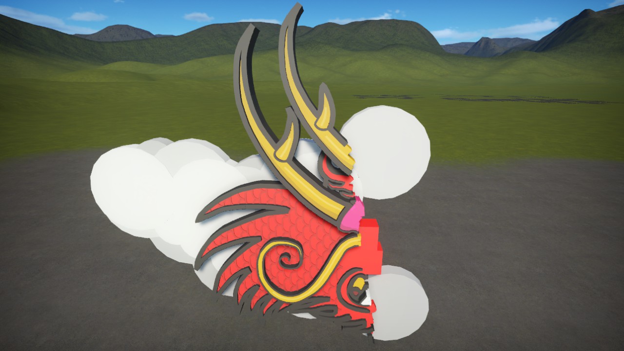 1/3 Chinese dragon head sign pt1