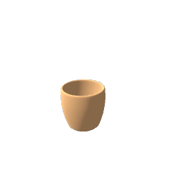 small empty plant pot