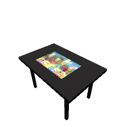 Gaming table with tablet 2 preview
