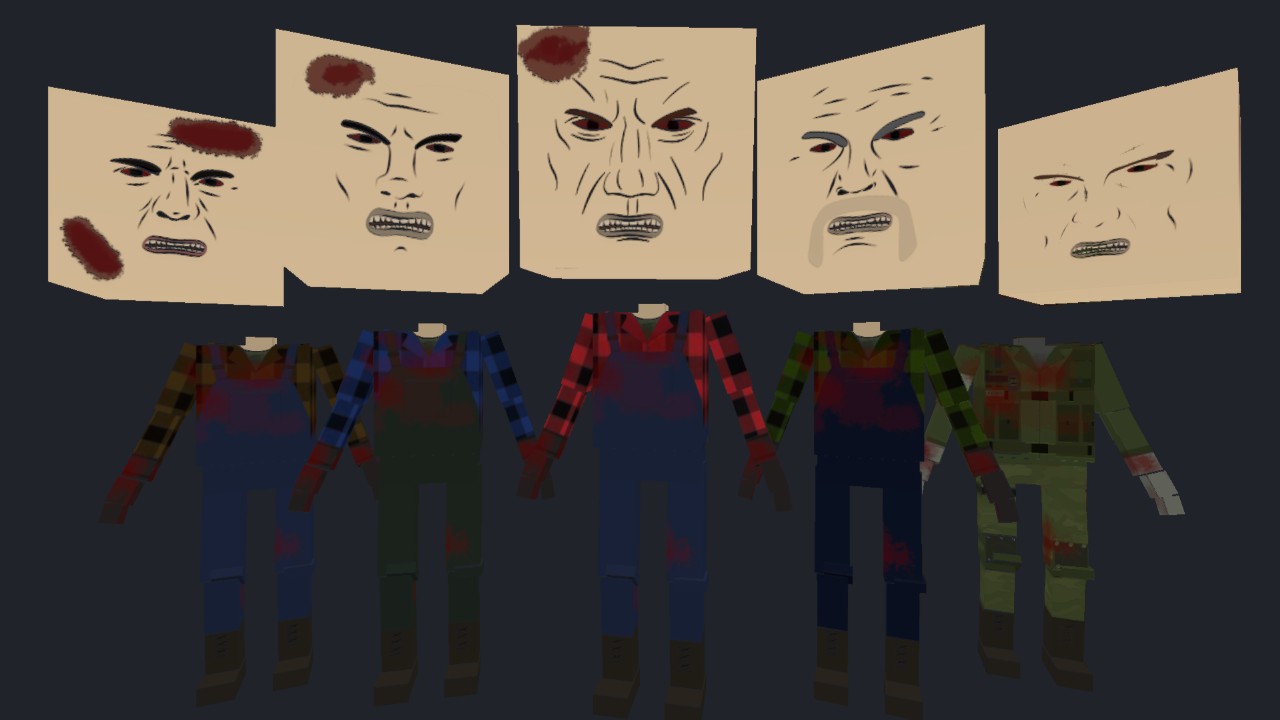 Dying Light | Worker and Soldier Biter Zombies