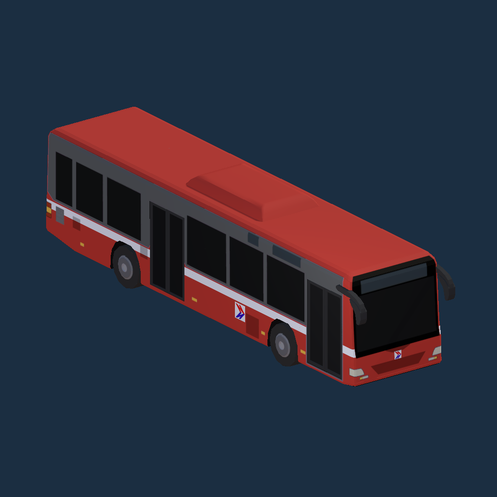 Lion's City A21 - NBC Poppy Red