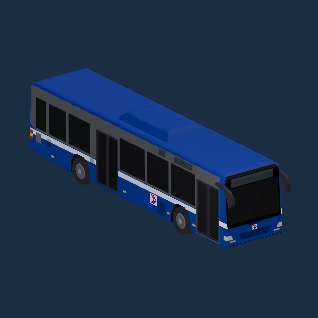 Lion's City A21 - NBC Aircraft Blue