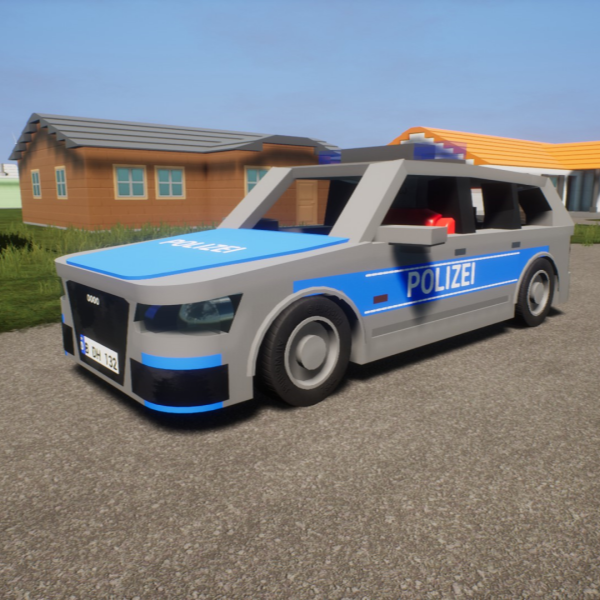 Audi A4 Estate German Police 2012