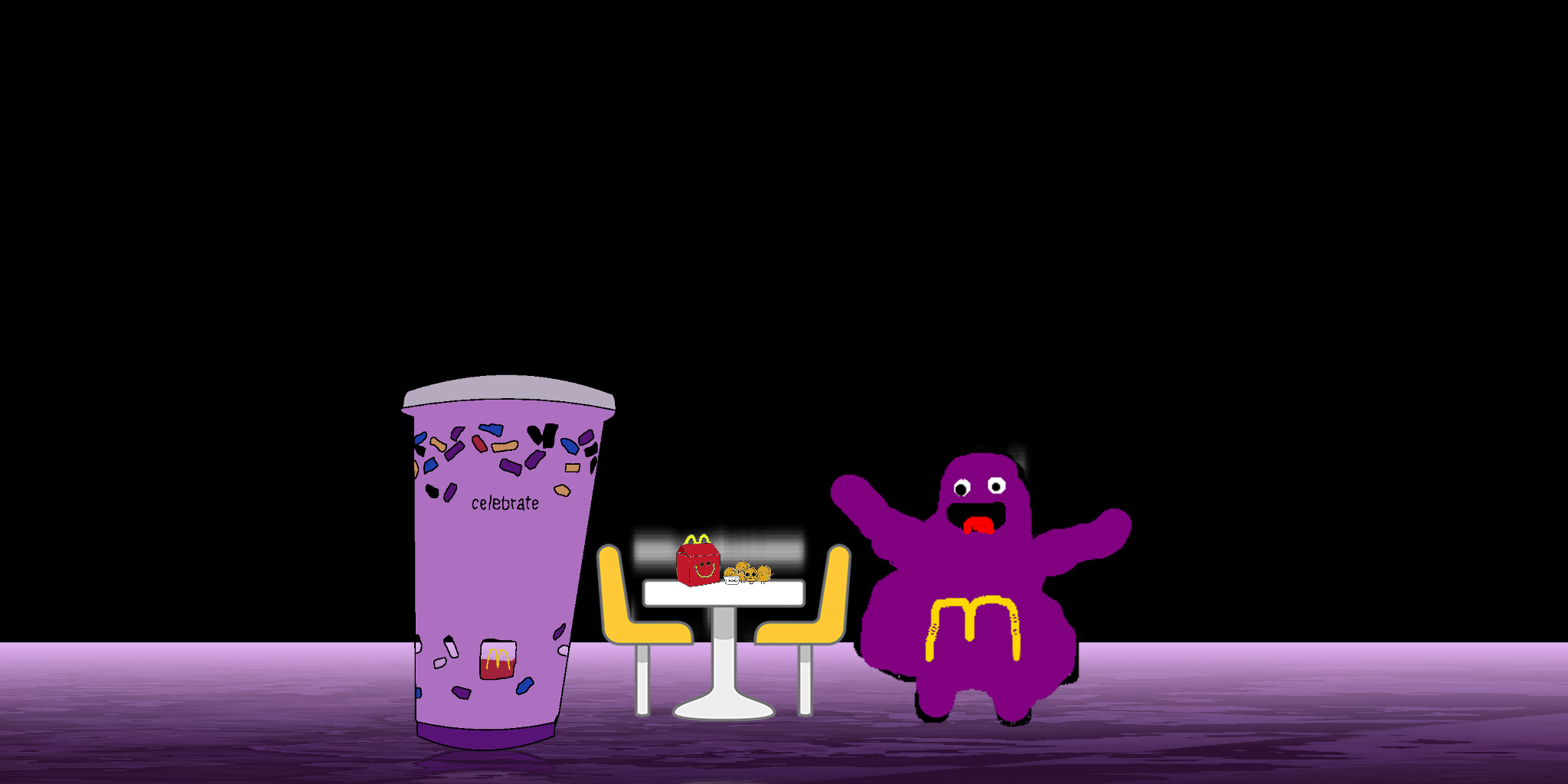 Happy Birthday Grimace