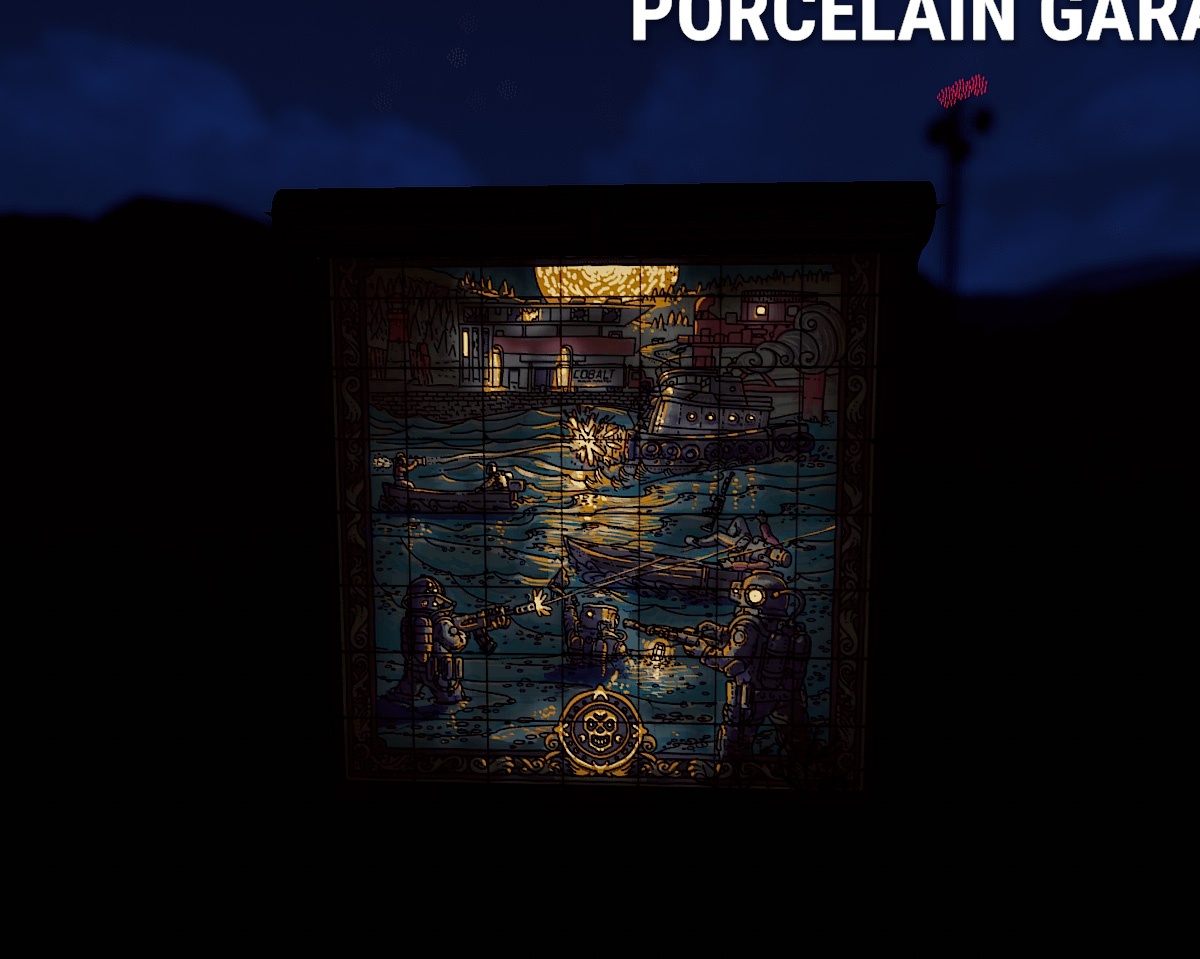 Porcelain Garage Door