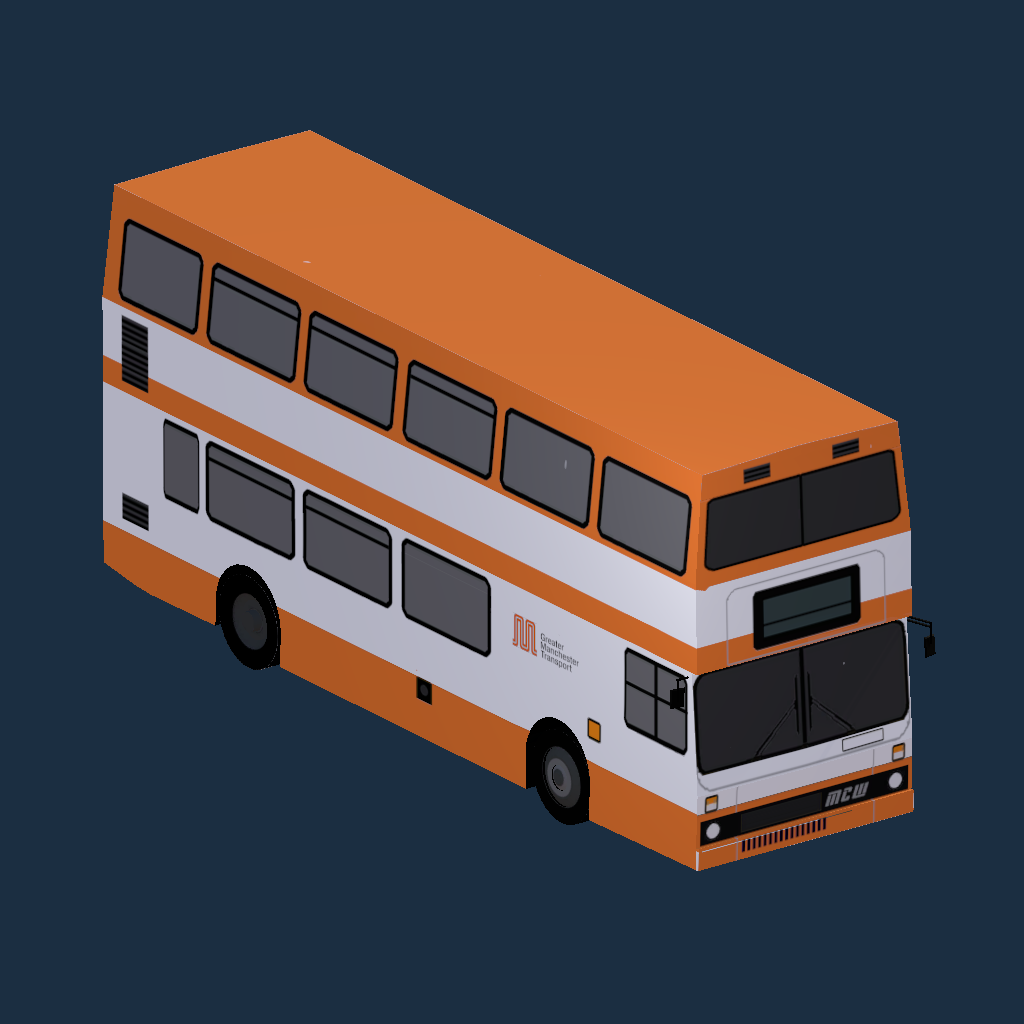 Metrobus Mk2 - GMPTE 1974