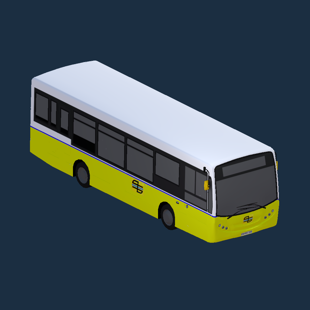 Enviro 200 8.9m - Tyne & Wear PTE