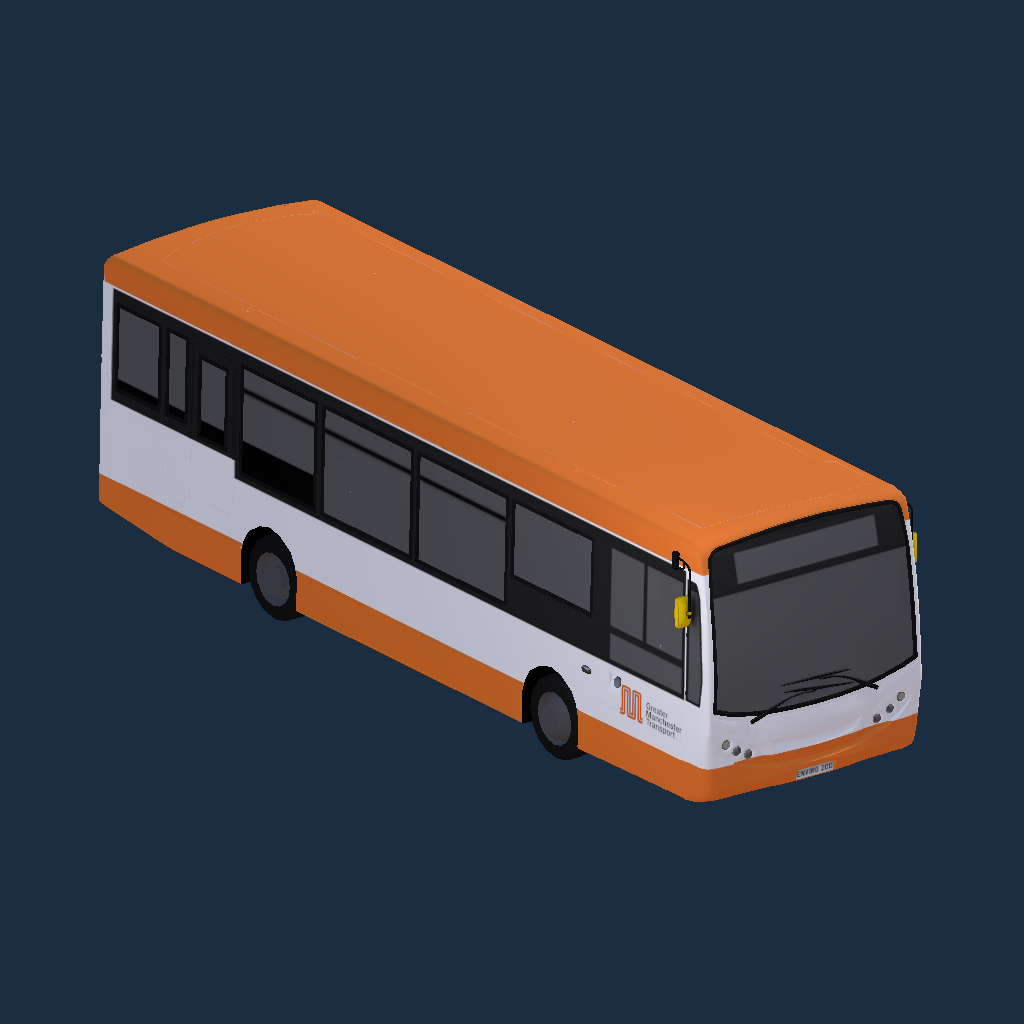 Enviro 200 8.9m - GMPTE 1974