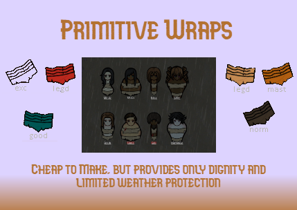 [WYD] Primitive Wraps