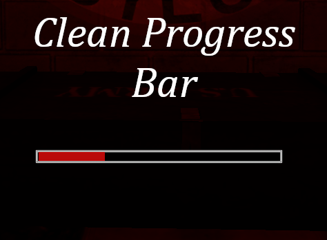 Clean Progress Bar