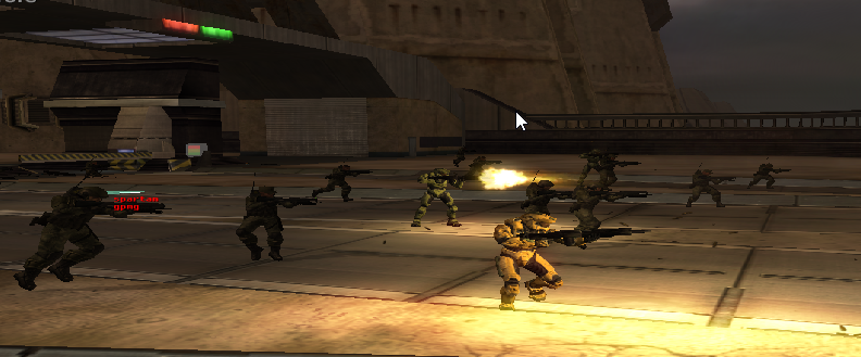 Halo 2 - Epic Bridge Battle on Metropolis | Endless AI Survival