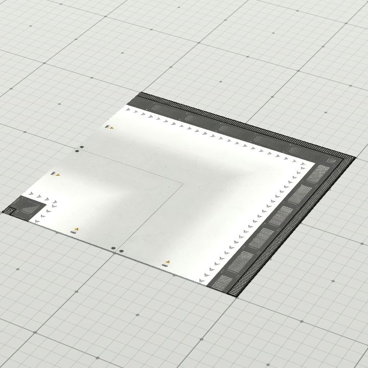 Scifi Corridor Corner Tile