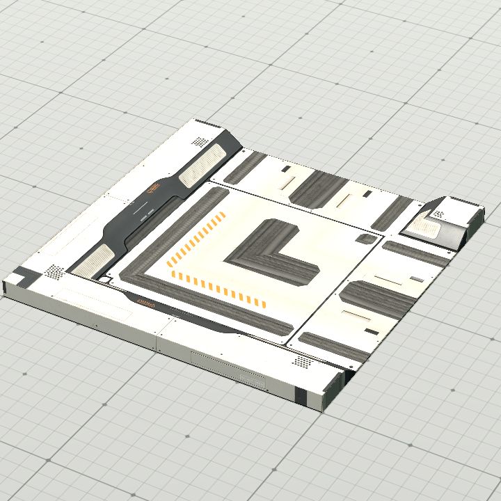 Cable Corridor Corner Floor