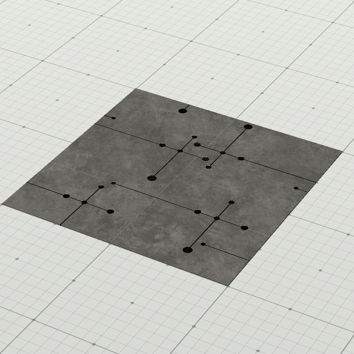 Scifi Ornament Floor