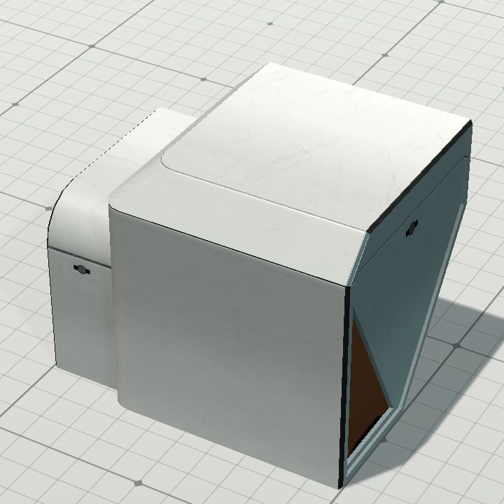 Desk End Left