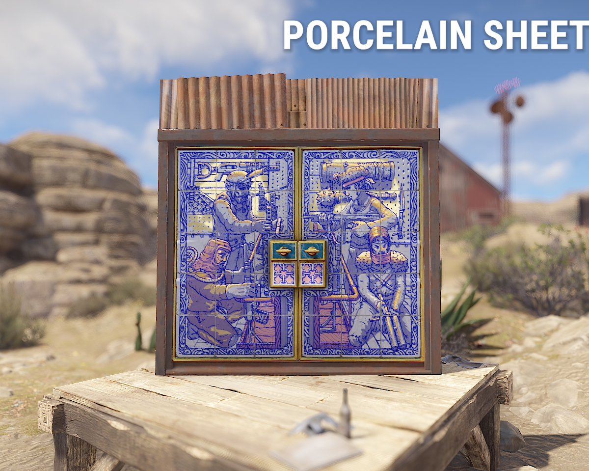 Porcelain Sheet Metal Double Door thumbnail 10