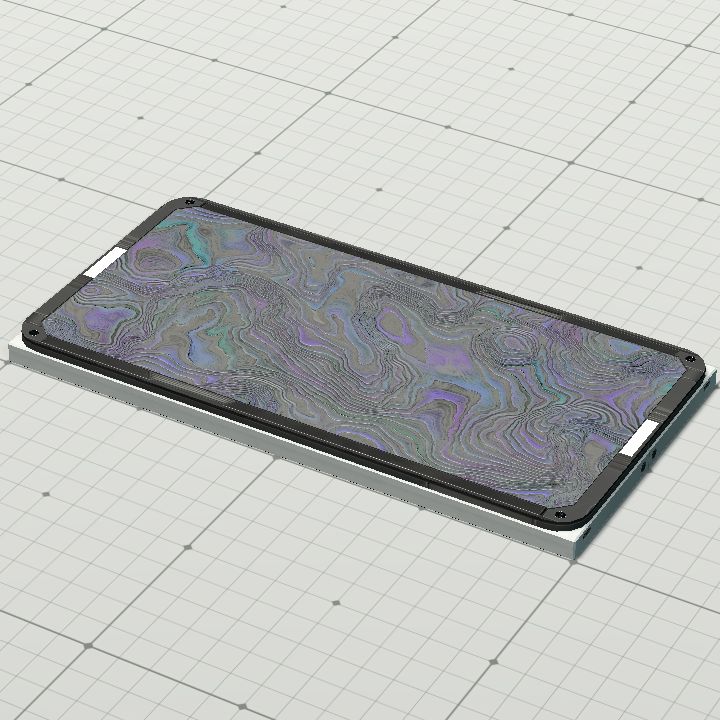 Rainbow Damascus Steel Floor