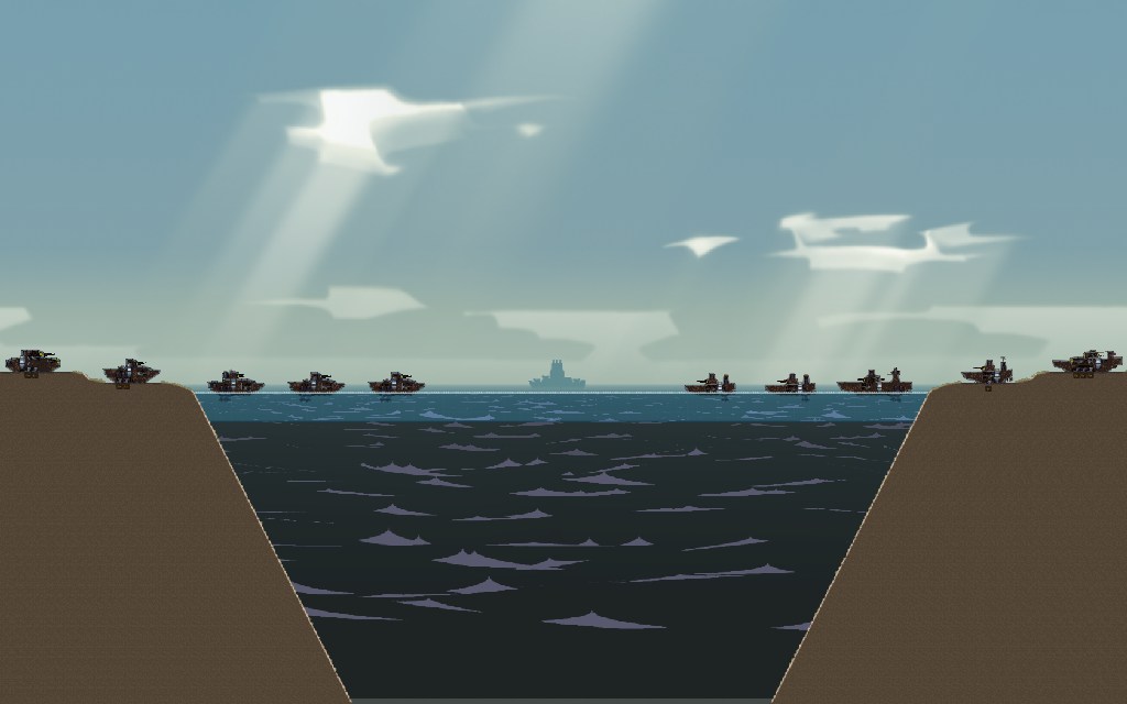 Amphibious Tank Battle