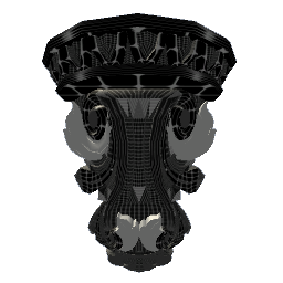Wall Corbel 1 black