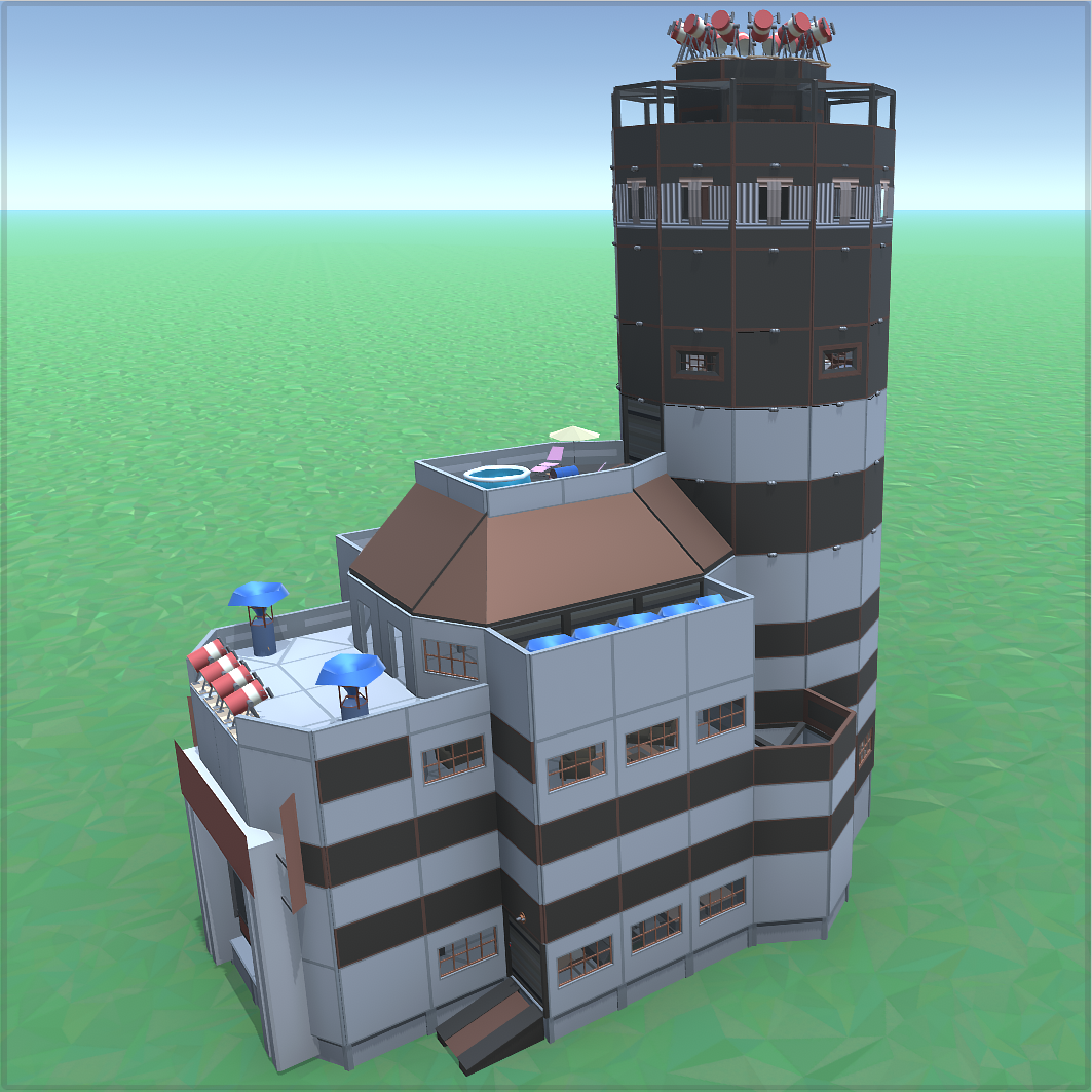 Tower Heli Base skyline