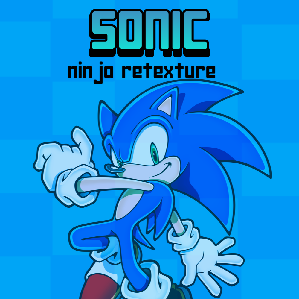 SONIC - NINJA RETEXTURE