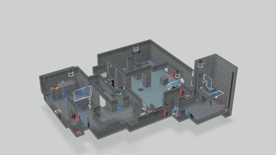 Co-op Test Chamber 10.0 by Dzhi_Man