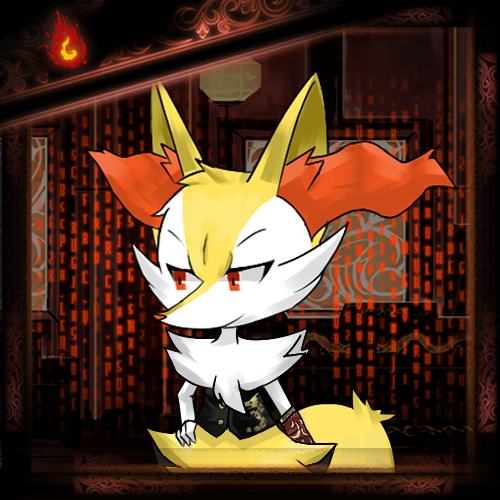 [Skin] Braixen(Liu Association From)'s page 长尾火狐(六协会的样子)之页[pokemon]