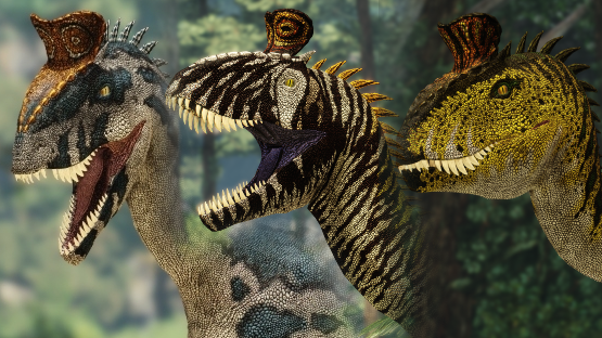Royal Cryolophosaurus - Generation 1
